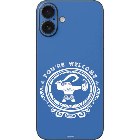 Disney Princess Moana Youre Welcome iPhone 16 Plus Skin